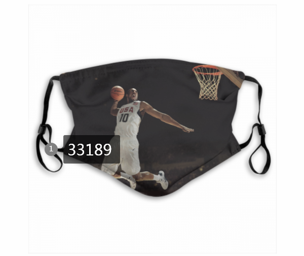2021 NBA Los Angeles Lakers #24 kobe bryant 33189 Dust mask with filter